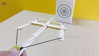 How to make a Crossbow Gun at home very easy