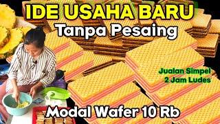 TAK USAH BAYAR KURSUS..!! MODAL WAFER 10 RB JADI 100 RB.2 JAM LUDES.CUMA DENGAN RESEP INI.IDE USAHA