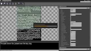 Unreal Engine 4. Material. Урок 10 - Создаем Русский шрифт. Make none English font