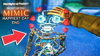 What Happens if you SAVE & REPAIR DAVID MIMIC?! (NEW FNAF Secret of the Mimic SAD ENDING)
