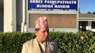 Dr. Ajaya Bhattarai @ Shree Pashupatinath Foundation, USA