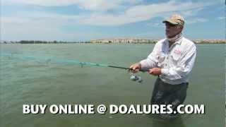 DOA Shrimp Technique - Trout Fishing Tips and Red Fishing Lures