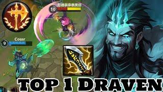 Wild Rift Draven - Top 1 Draven Gameplay Rank Challenger