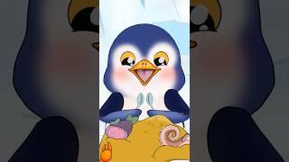 How to feed Baby Penguins ️ #animation #kvakaanimation #funny