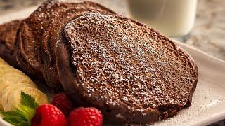 Homemade Chocolate Pancakes Recipe (How to Make Chocolate Pancakes)