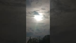 "ANGEL" coming out before rain #fypシ゚viral #fyp #viral #angel #skynews #shorts #clouds #sun