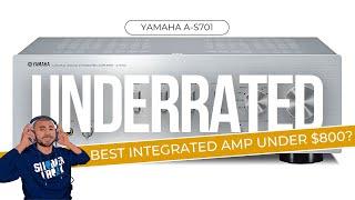 Yamaha A-S701 Stereo Amplifier Review - The Most UNDERRATED Stereo Amp?