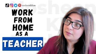 How to teach online and earn money | Best online teaching jobs | Nosheen khan