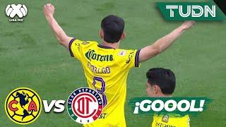 ¡GOOOL de Fidalgo!  Aparece el Maguito | América 1-0 Toluca | Liga Mx - CL2025 J10 | TUDN