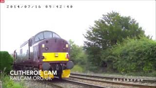 48151 & 37516 'Loch Laidon' - Clitheroe Cam 16 July 2014.