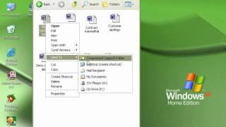 Windows XP Tutorial Copying a File to a Floppy Disk Microsoft Training Lesson 6.13