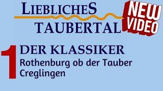 Liebliches Taubertal  Rothenburg ob der Tauber - Creglingen | Panorama Radweg Teil 1️⃣   |
