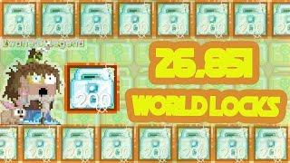 Quick 26,851 World Locks | Growtopia