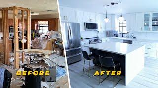 HOW I BUILT MY WIFE HER DREAM KITCHEN!!