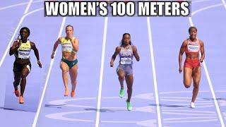 Julien Alfred Wins Women 100 Meters Finals | 2024 Olympics