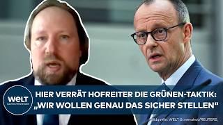 KOALITION WACKELT: Grünen-Politiker Hofreiter über die Gründe! Darum gibt es ein "Nein" zu Schulden