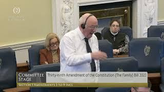 Senator Gerard Craughwell-  speech from 23 Jan