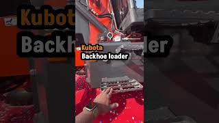Kubota Backhoe loader in 2025 #automobile  #jcb