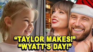 Baby Wyatt Kelce ECSTATIC with Aunt Taylor Swift's SURPRISE Christmas Gift!!