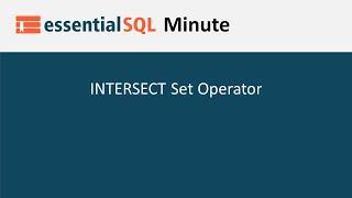 | Essential SQL