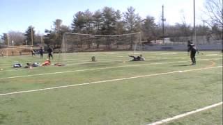 John Hollinger- Training with goalkeeper Coach Matt