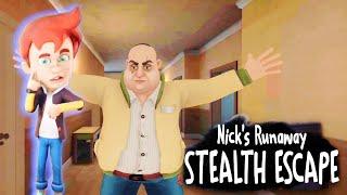 Nick's Runaway Stealth Escape Full Gameplay