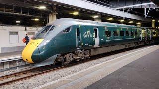 GWR Class 800 departing London Euston