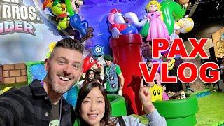 [VLOG] Nintendo Live + PAX West 2023 *playing Super Mario Bros. Wonder* - Super Kit & Krysta 64