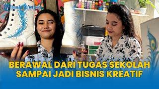 Kisah Helena Memulai Bisnis Sepatu Lukis Utapes Paint dari Nol Sampai Dikenal Hingga Mancanegara