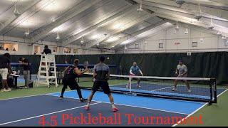 4.5 Pickleball Tournament | Matt Krivitsky & Hudson Kaylie vs Rob Gruber & Eric Kutzin | Long Island