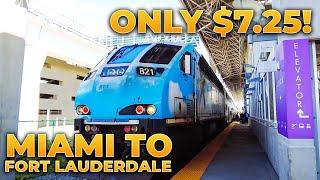 Miami to Fort Lauderdale via Public Transportation for $7.25