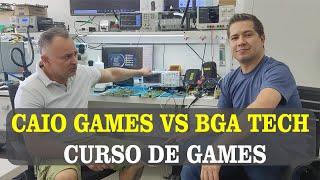 CAIO GAMES VS BGA TECH  -- CURSOS DE GAMES!!