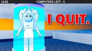 I QUIT Flee The Facility! (Roblox)