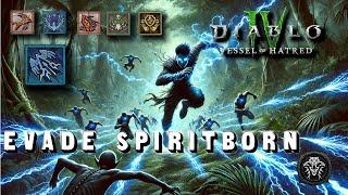 BEST EVADE SPIRITBORN BUILD DIABLO 4 VESSEL OF HATRED SEASON 6