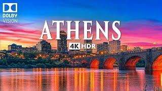 ATHENS 4K ULTRA HD [60FPS] - Inspiring Cinematic Music With Beautiful Cityscape