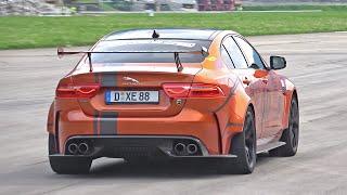 Jaguar XE SV Project 8 (600HP) vs Mercedes-Benz CLK AMG DTM Convertible (582HP)