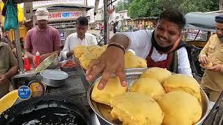 महाराष्ट्र फेमस नाशिकचा उल्टा पाल्टा वडापाव | Ulta Vada Pav | Pav Inside Vada | Nashik Street Food