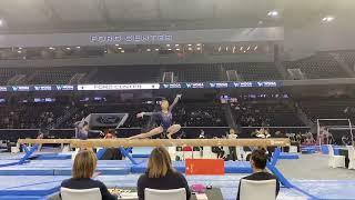 2022 WOGA Classic - 1st Beam - Kendra Chang