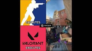 CS2 vs Valorant Executes