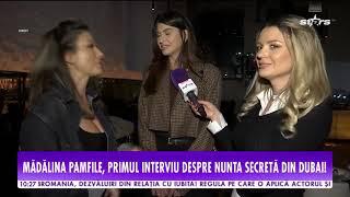 Mădălina Pamfile, primele declarații despre nunta secretă din Dubai