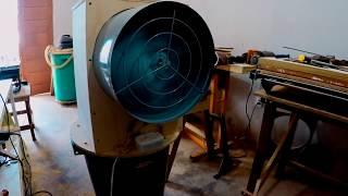 Exaustor de poeira para marcenaria hobby / Dust extractor for hobby joinery