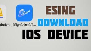 INSTALL ESIGN IN IOS ALL DEVICES | INSTALL ANY IPA FILE IN IPHONE | Ios 17,18