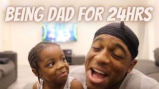 BEING A DAD FOR 24 HOURS  *FIRST TIME CHANGING A DIAPER* ‼️..