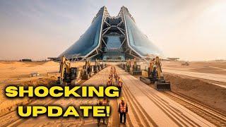 NEOM | THE LINE Latest INSANE Construction Update! - NOV 2024