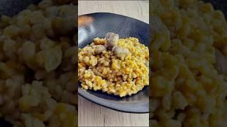 Перловка с куриными сердечками, вкусный и легкий вариант блюда #мультикухня #вкуснаяеда #перловка