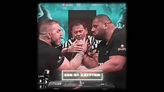 The man who made Levan bleed! #armwrestling #shorts #sports #edit #trendingshorts #trending