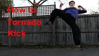 Shaolin Kung Fu Wushu Tornado Kick Training For Beginners