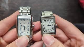 LONGINES Dolcevita Automatic - Best Cartier Tank Dress Watch Alternative? | Two Minute Watches