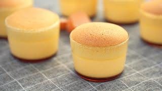 Castella Custard Pudding Caramel Cake