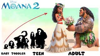 Moana 2 Growing up Compilation | Sky Wow